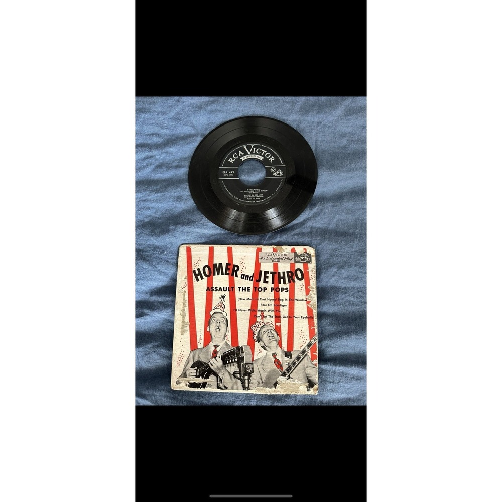 Homer and Jethro, Assault‎ The Top Pops, RCA 45 EPA-499